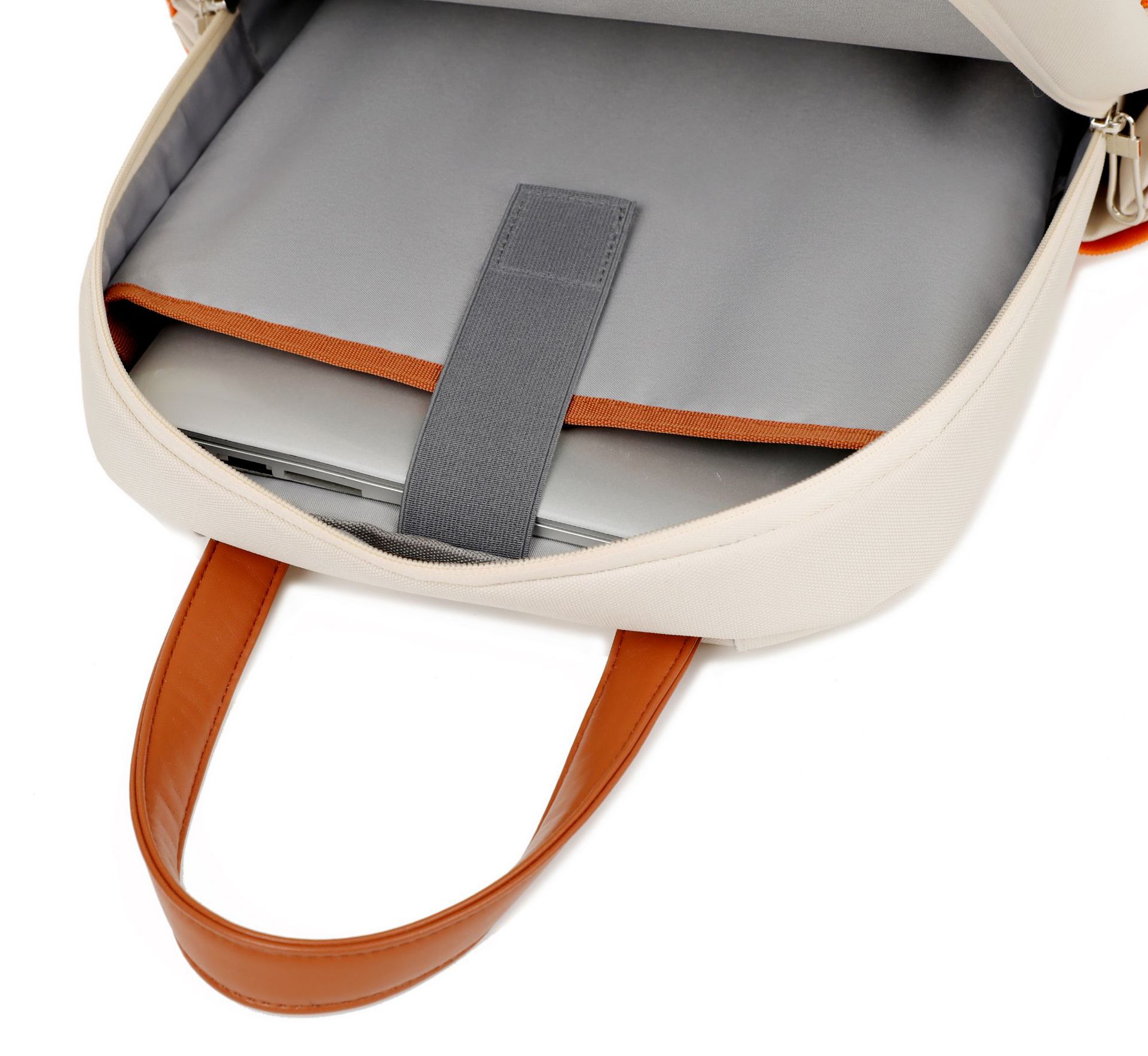 High-end women's backpack, men's Oxford fabric, large-capacity, multi-functional, durable and fashionable business backpack undefined
