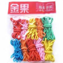 金果皮筋批发老式手工绕线头绳发圈河南工厂雅兰艳红留芳同款皮套