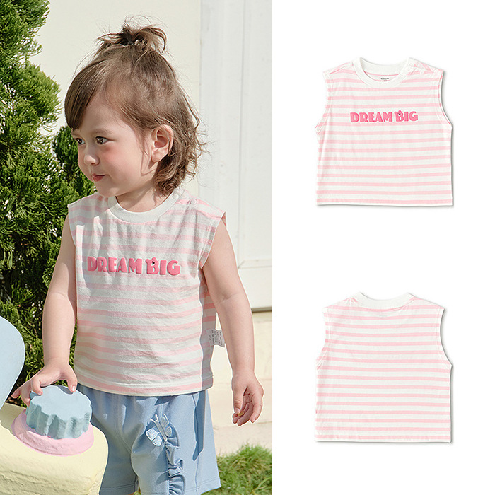 [balaOne] Barrabala ropa infantil chaleco sin mangas para bebés 2026 ropa de verano adorable