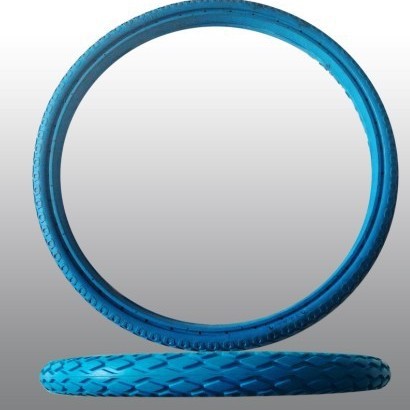 青岛凯圣亚厂家供应26X2.5聚氨酯PU发泡工矿轮   脚轮 抗老化