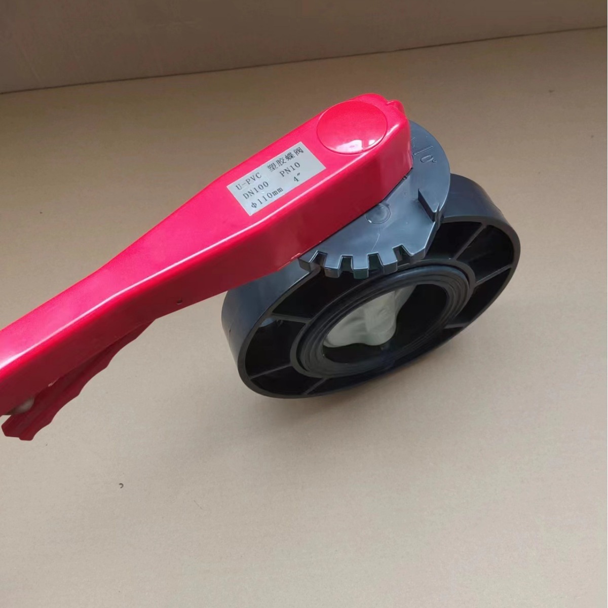 供应 UPVC手柄蝶阀  2.5寸 40元一台 用于水产养殖 污水处理等