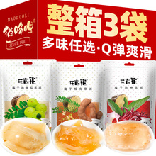 猫哆哩魔芋酸角果派多口味果冻Q弹爽滑晶莹透亮袋装零食休闲零食