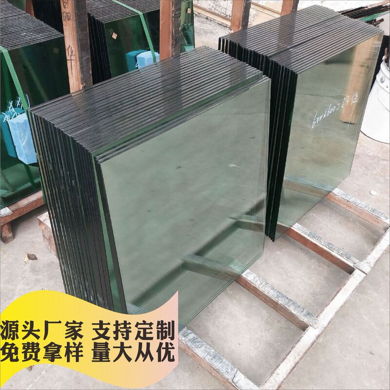 Customized ultra-white tempered explosion-proof non-slip high temperature transparent deep-processed glass