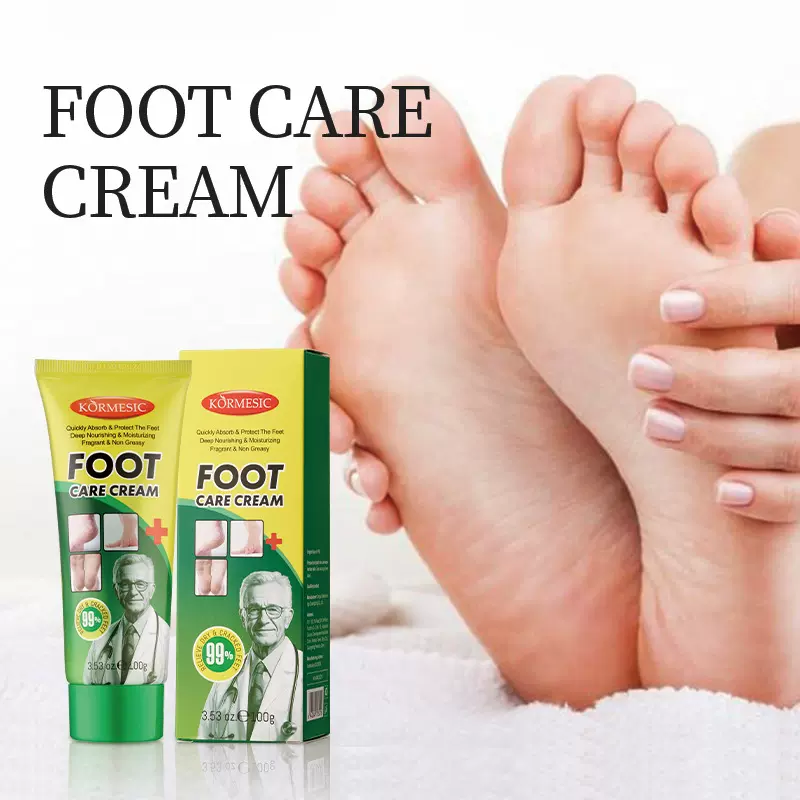 KORMESIC全英文护足霜foot cream足部护理滋润跨境外贸厂家批发