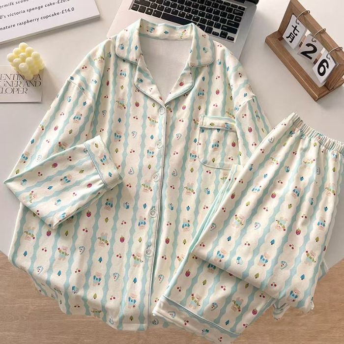 Al por mayor transfronterizo explosión de invierno de ternilla pijama caliente de manga larga de mujeres cardigans con la solapa ropa de hogar gruesa ropa exterior