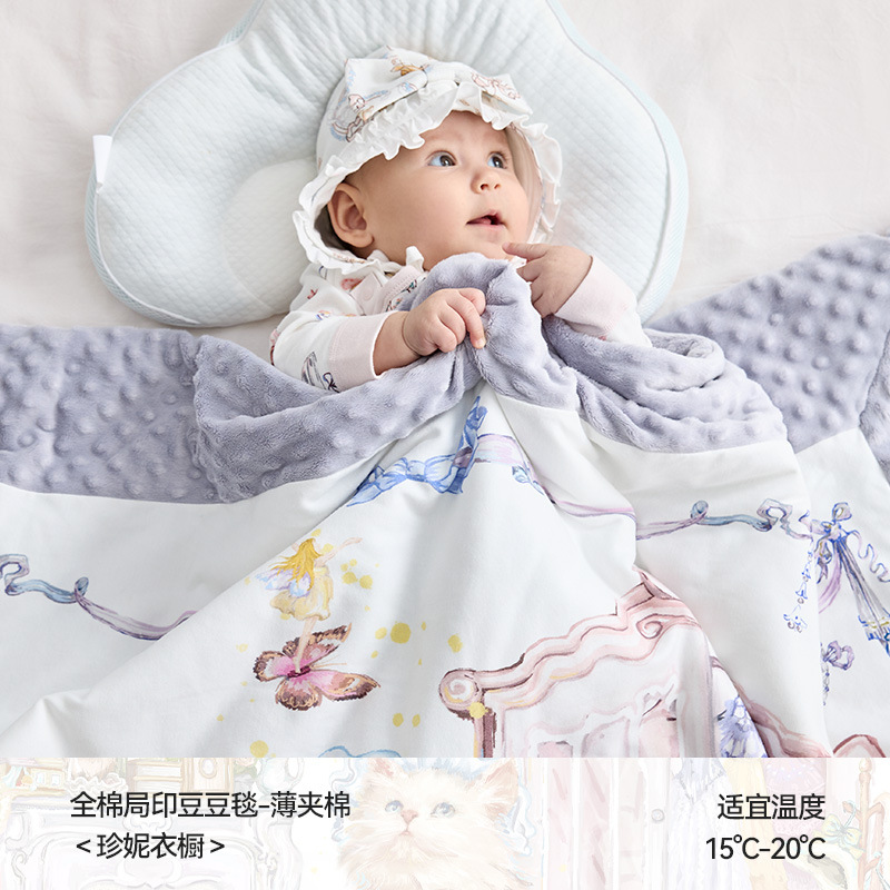 국가인쇄-얇은 누빔이불-제니옷장(권장온도 15-20℃）