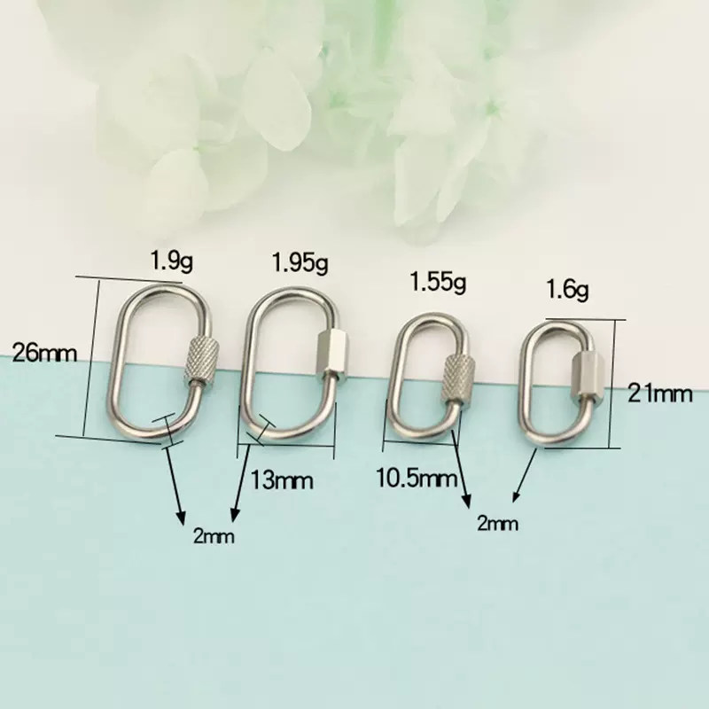 金属箱包扣辅料不锈钢手工饰品配件 几何形箱包扣锁扣配饰批发