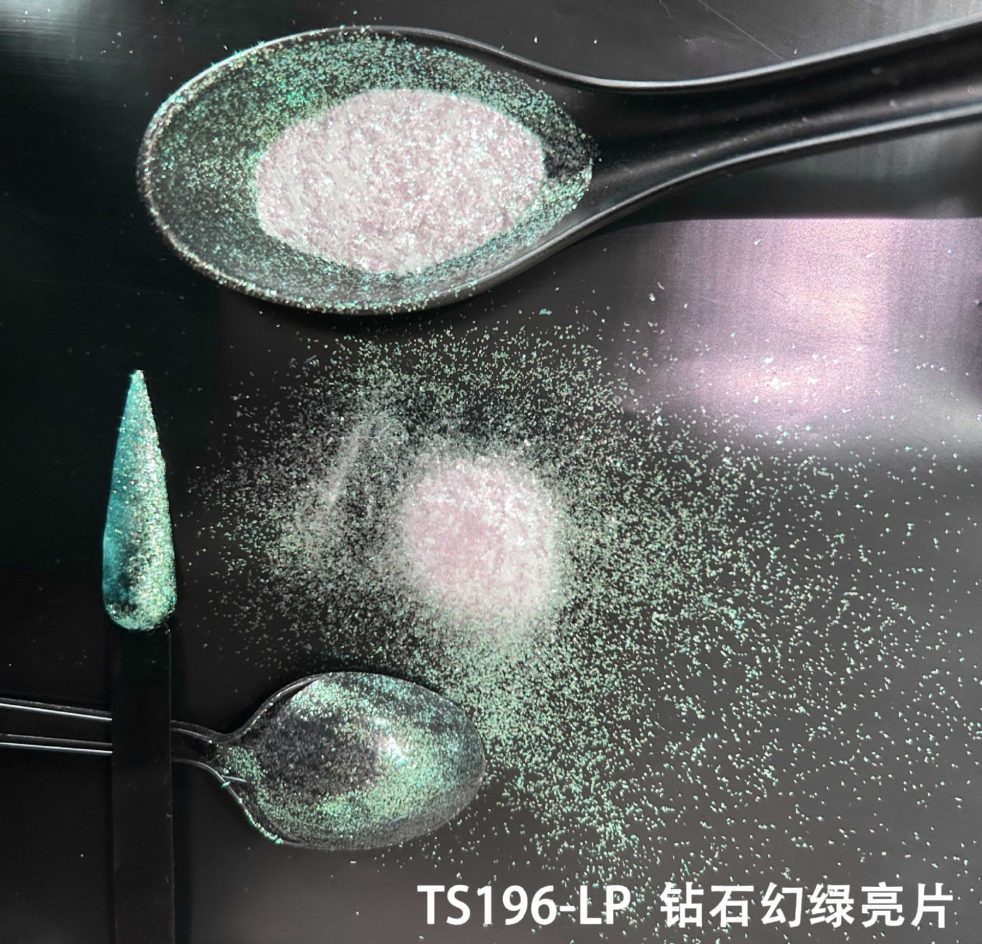 幻彩银白亮片颜料 珠光粉 云母粉批发偏光极滴胶闪粉水晶油墨涂料