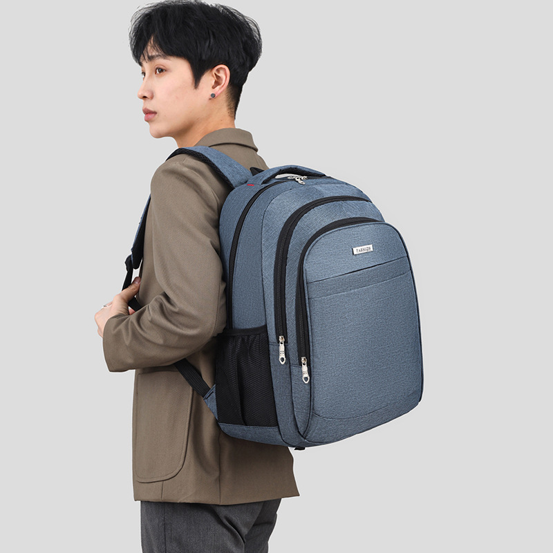 2024 nueva mochila de viaje de negocios de gran capacidad de moda para hombres, ocio, viajes ligeros, bolso escolar para estudiantes universitarios, bolso para hombres