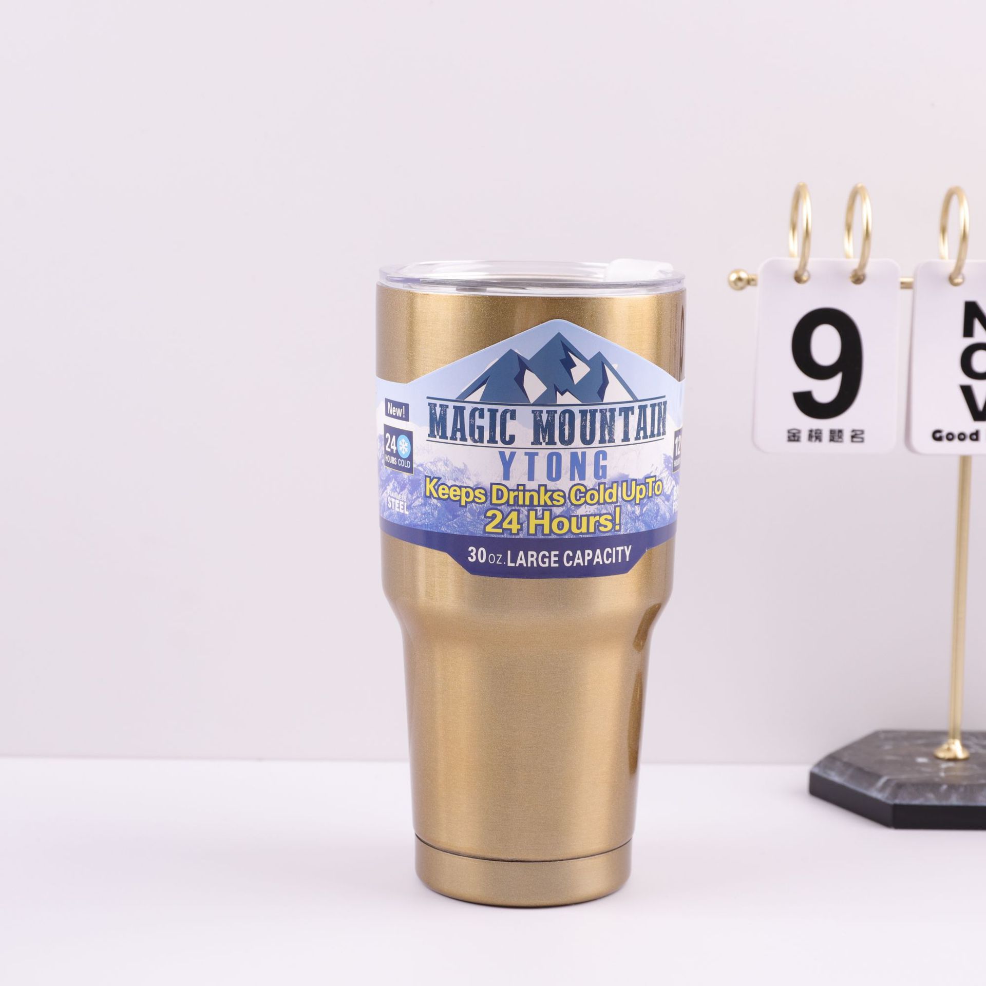 Comercio exterior transfronterizo helado taza de acero inoxidable taza de vacío 30oz taza de coche de gran capacidad taza de cerveza taza de regalo