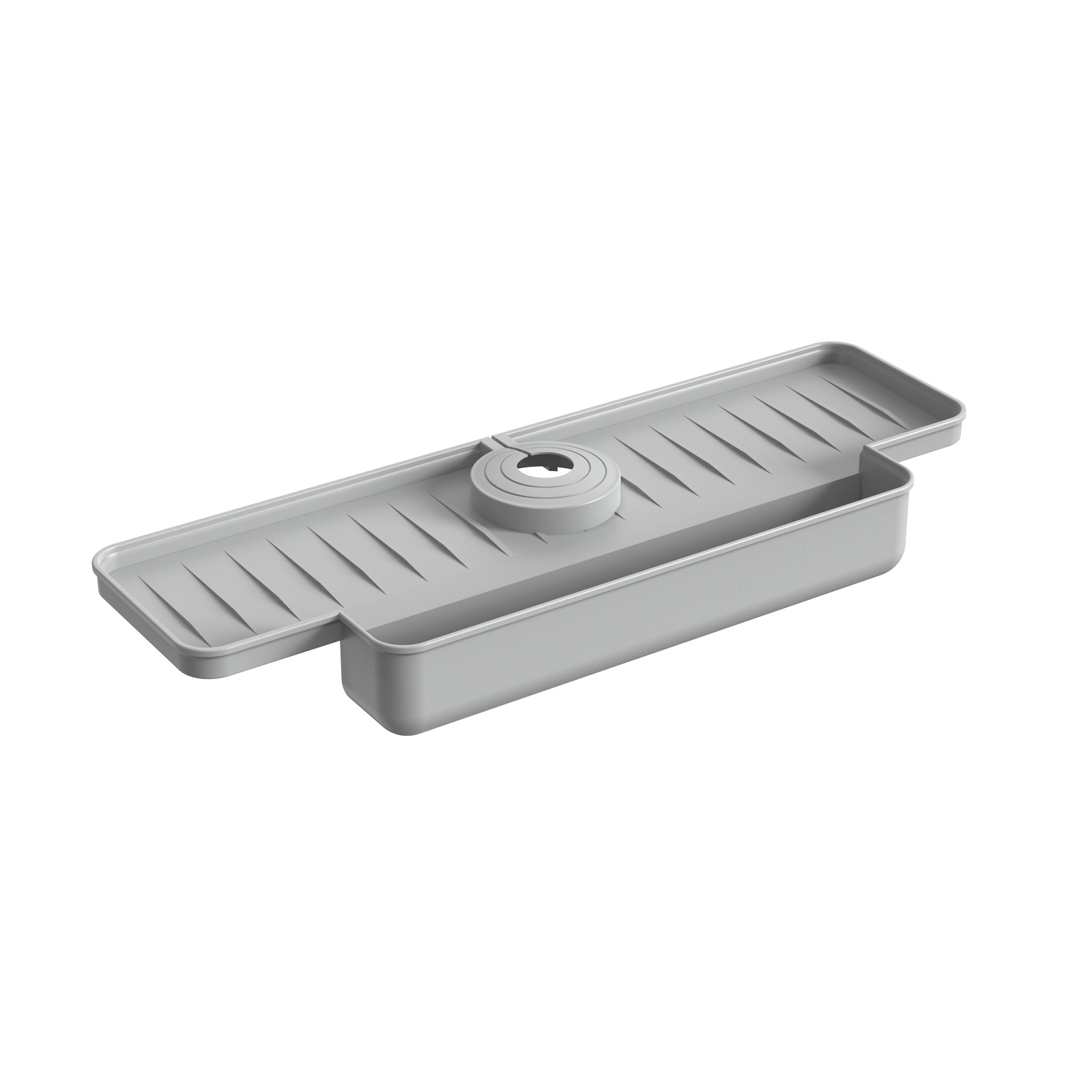 Venta al por mayor grifo de la cocina estera de drenaje del fregadero del baño plegable estera a prueba de salpicaduras de silicona estera absorbente