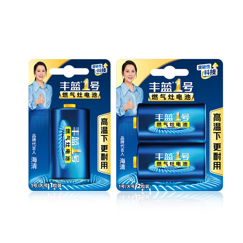 南孚丰蓝1号电池燃气灶煤气灶天然气热水器一号 R20P碳性D号电池|undefined