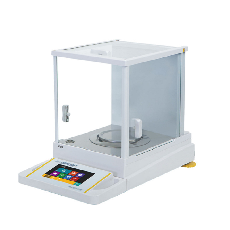 上海恒平AE-C触摸式彩屏电子分析天平 万分之一 0.1mg