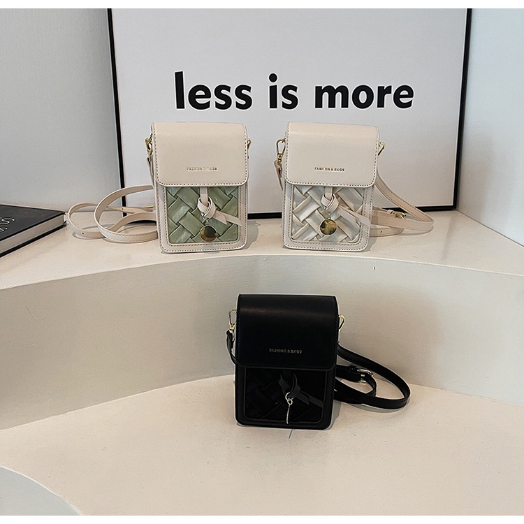 2025 New Fashion Women's Phone Casual Versatile Trendy Single Shoulder Crossbody Water-Resistant PU Leather Bag_voghion.com