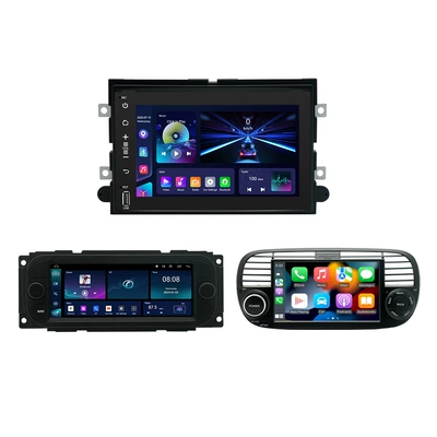 DVD Navigation: Central Control Screen Navigation System