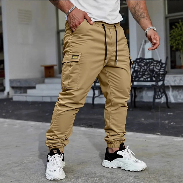 European Size Spring and Autumn Men's Pants, New Cross-Border Jogging Pants, European and American Style Work Pants, Sports Outdoor Casual Long Pants, Thickened Version European Size Spring and Autumn Men's Pants, New Cross-Border Jogging Pants, European and American Style Work Pants, Sports Outdoor Casual Long Pants, Thickened Version