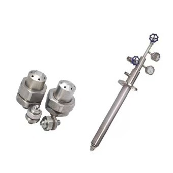 不锈钢氨水脱硝喷枪 流体高压雾化回流锅炉废液喷枪喷头 雾化喷枪