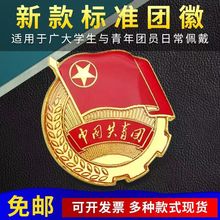 团徽2023标准型中国共青团团员徽章学校学生青年用强磁别针2cm