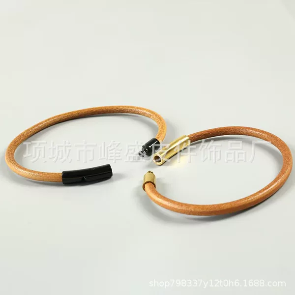 Direct from the Manufacturer: European and American Cross-Border Leather Bracelets, Leather Cord Bracelets, Wealth-Attracting Bracelets, Leather Cord Bracelets