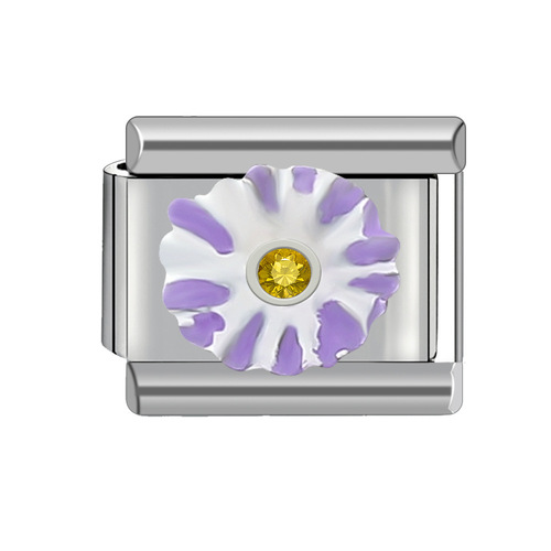 Italian Module Bracelet DIY Stainless Steel 9MM Women's Casual Fashion Detachable Free Matching Cross-border Supply