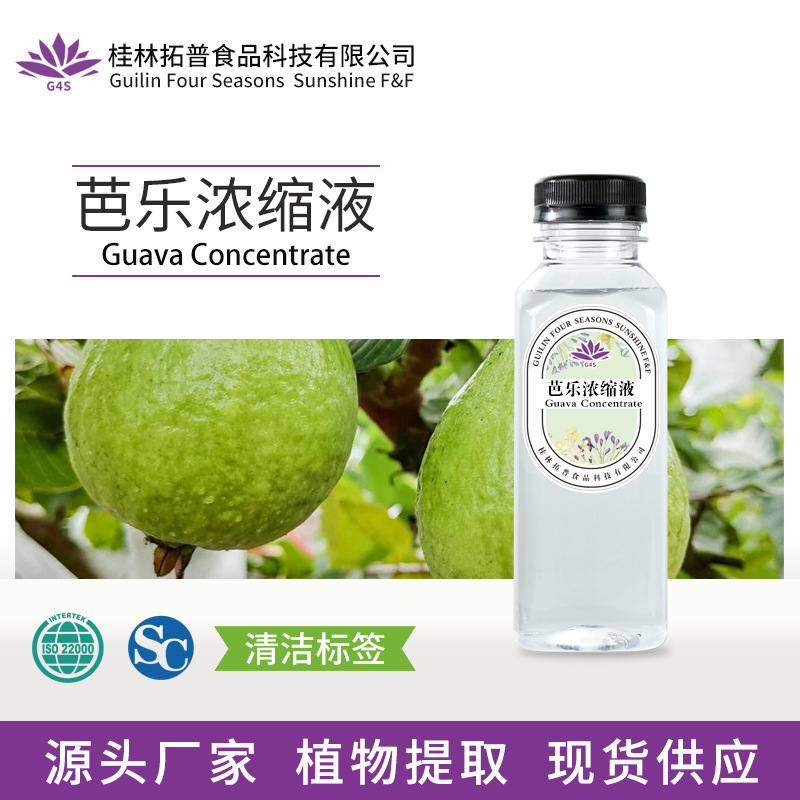 Guava Concentrate, Guava Extract, Plant Extract, Food and Beverage, Rice Wine, Beer, Added Guilin Top