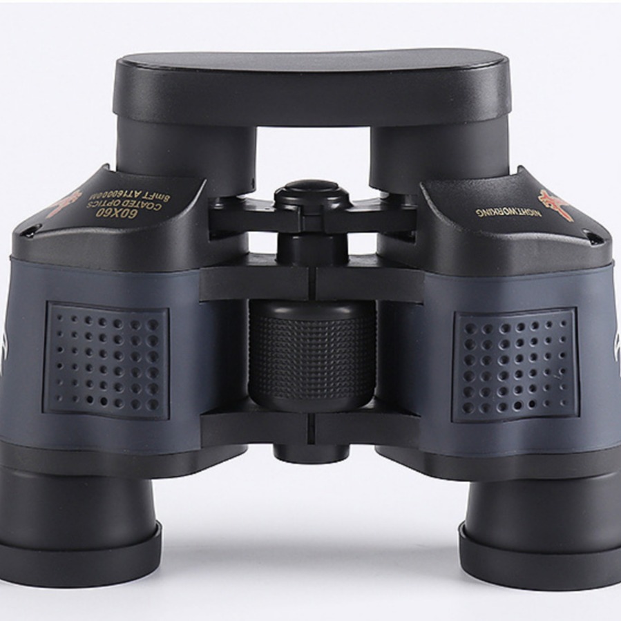 厂家60×60带坐标高清高倍双筒望远镜微光夜视成人红鹰虹膜