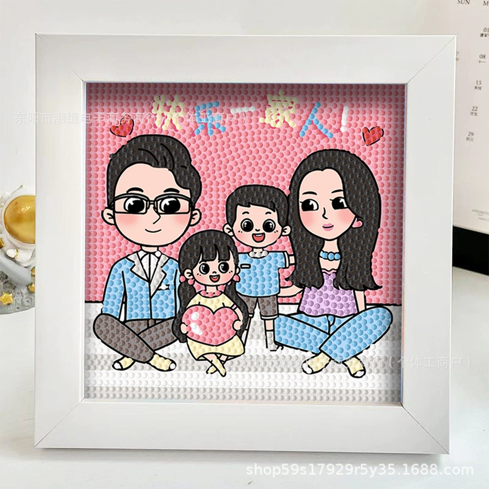 Детская картина фото рамка, наклейки, DIY