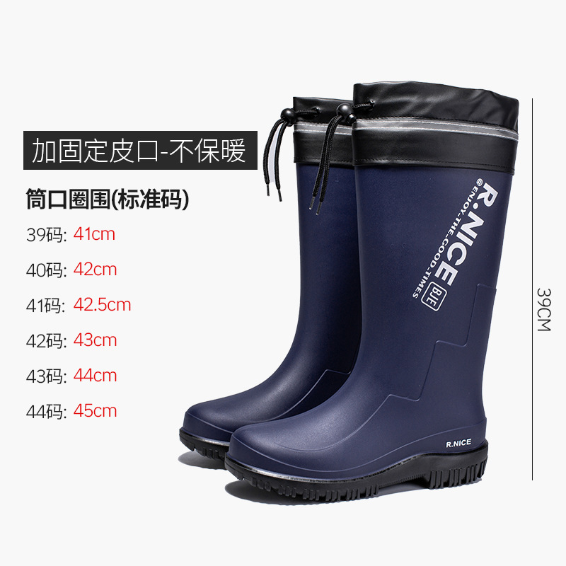 다크 블루 고정 가죽 입 [안쪽없는 싱글 슈즈]