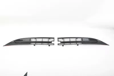 Suitable for 25 models of Geely Star Wish Insect Net Middle Net Water Tank Protection Net Buckle Installation Free Dismantling and Modification Auto Supplies (Automobile anti-insect net) - painted-black-2-piece-set