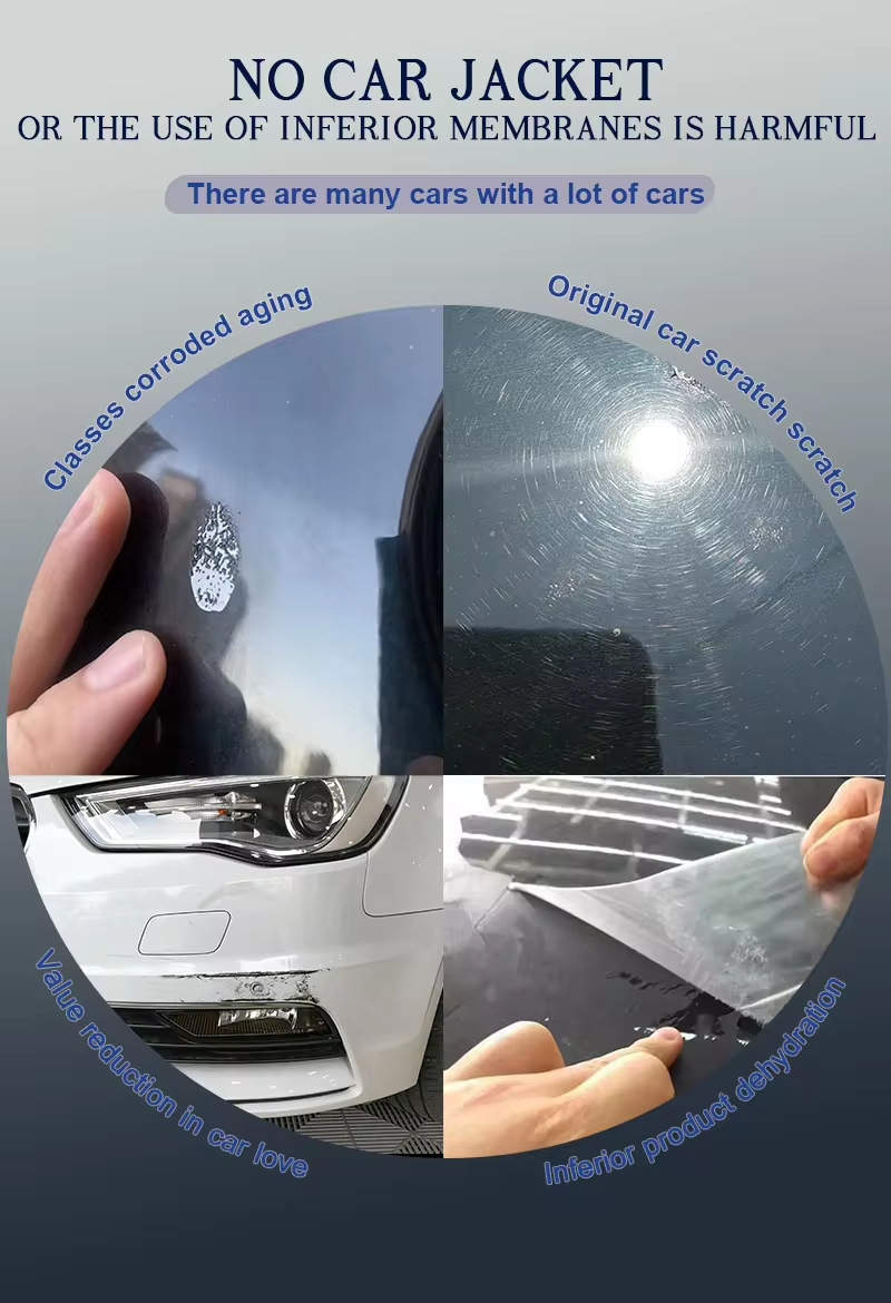 Cross-Border Supply of Tpu Tph Ppf Automotive Self-Healing Transparent Matte Black Polyurethane Thin Protective Film