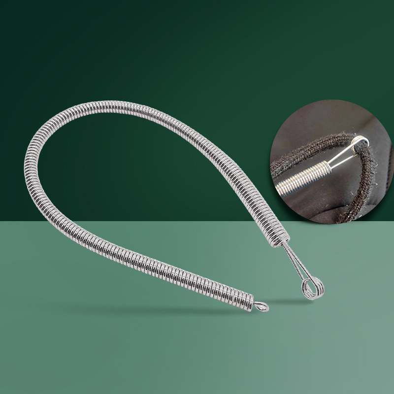 ロープ通し器、曲げ可能なスプリングアイ通し器、エアアイ通しゴムバンド、ゴムバンド通し器、パンツウエスト通しロープ通し器|undefined