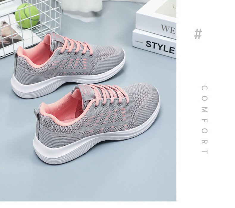 Women's Casual Color Block Round Toe Sports Shoes display picture 3