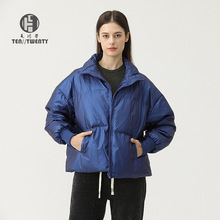 【定制链接】镇店之宝鲁鲁森新款亮面时尚潮流女士棉服代加工