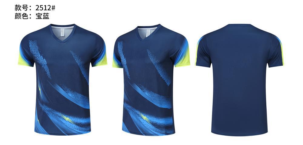 Set de bádminton de secado rápido, ropa de entrenamiento de voleibol de tenis de mesa transpirable para hombres y mujeres, se puede imprimir en bordado image 8