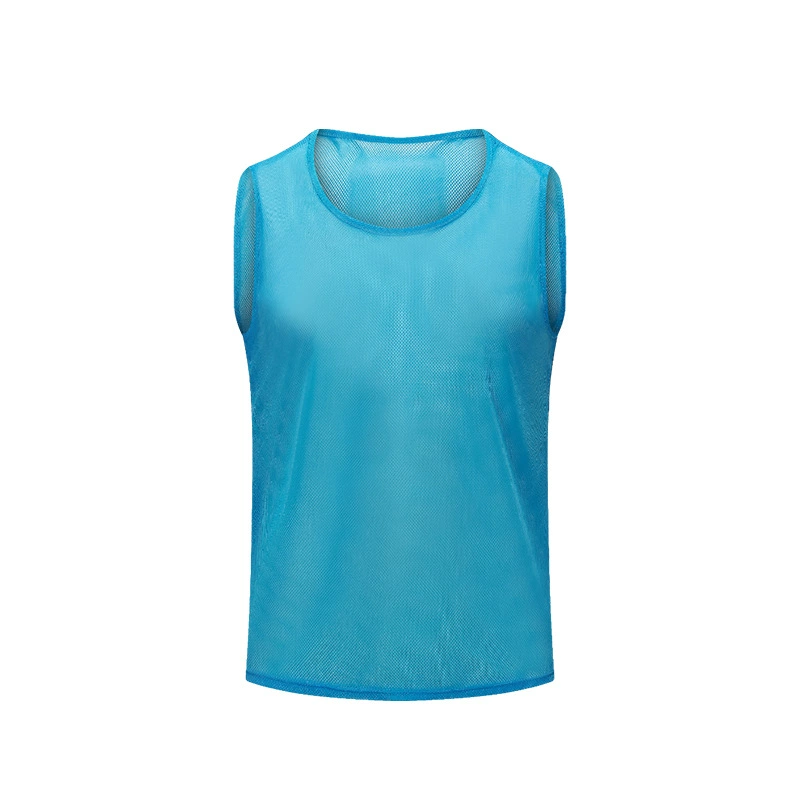 Cross-border exclusive team uniform mesh football confrontation uniform vest without laces group vest number