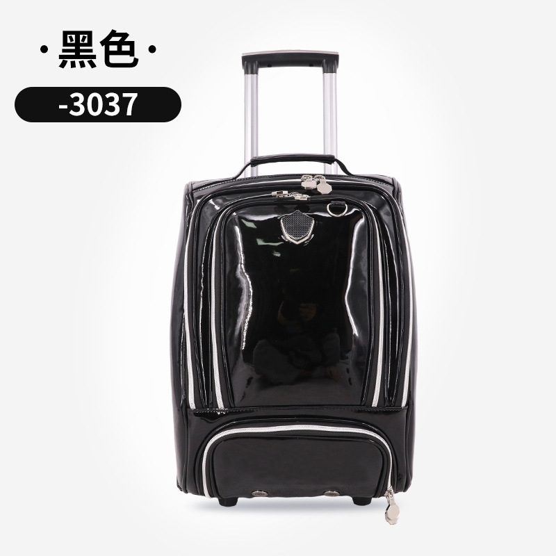 Bolsa de ropa de carro de golf material compuesto de pegamento ligero bolsa de equipaje de gran capacidad para mujeres bolsa de ropa de polea de carro