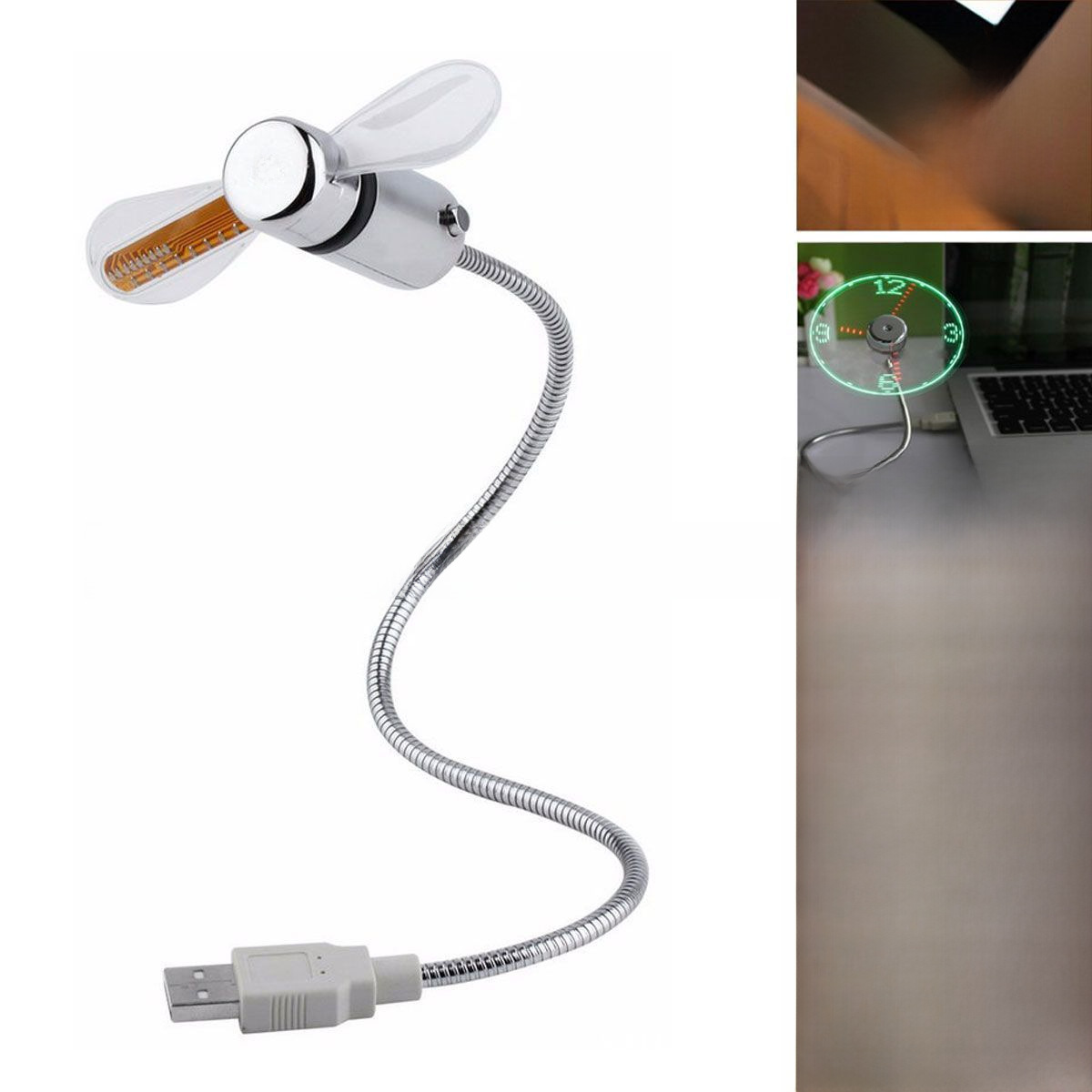 USB clock fan USB clock fan usb real clock fan USB small fan