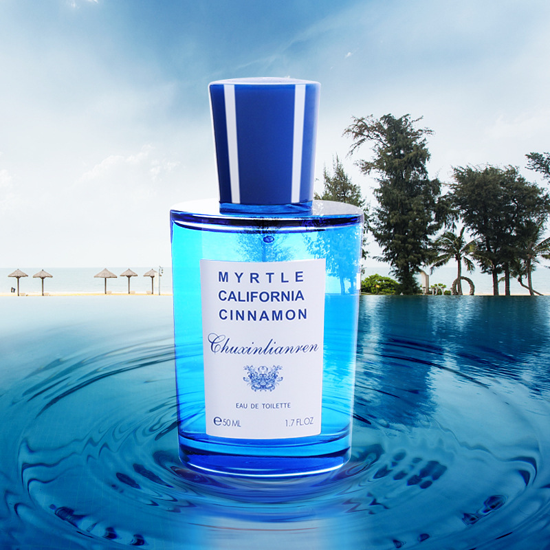 Original corazón amantes azul Mediterráneo perfume Myrtle California guicapri naranja Li entrega de una sola pieza 50ml