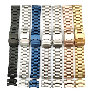 5m Steel Strap Flat Head Arc Elbow 18mm 20mm 22mm 24mm 26mm Stainless Steel Five-Bead Strap