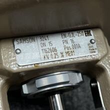 SAMSON��ķɭ�������ڷ�3321 GJL-250 DN40 PN16 RF,KV25ȫ���ؼ�