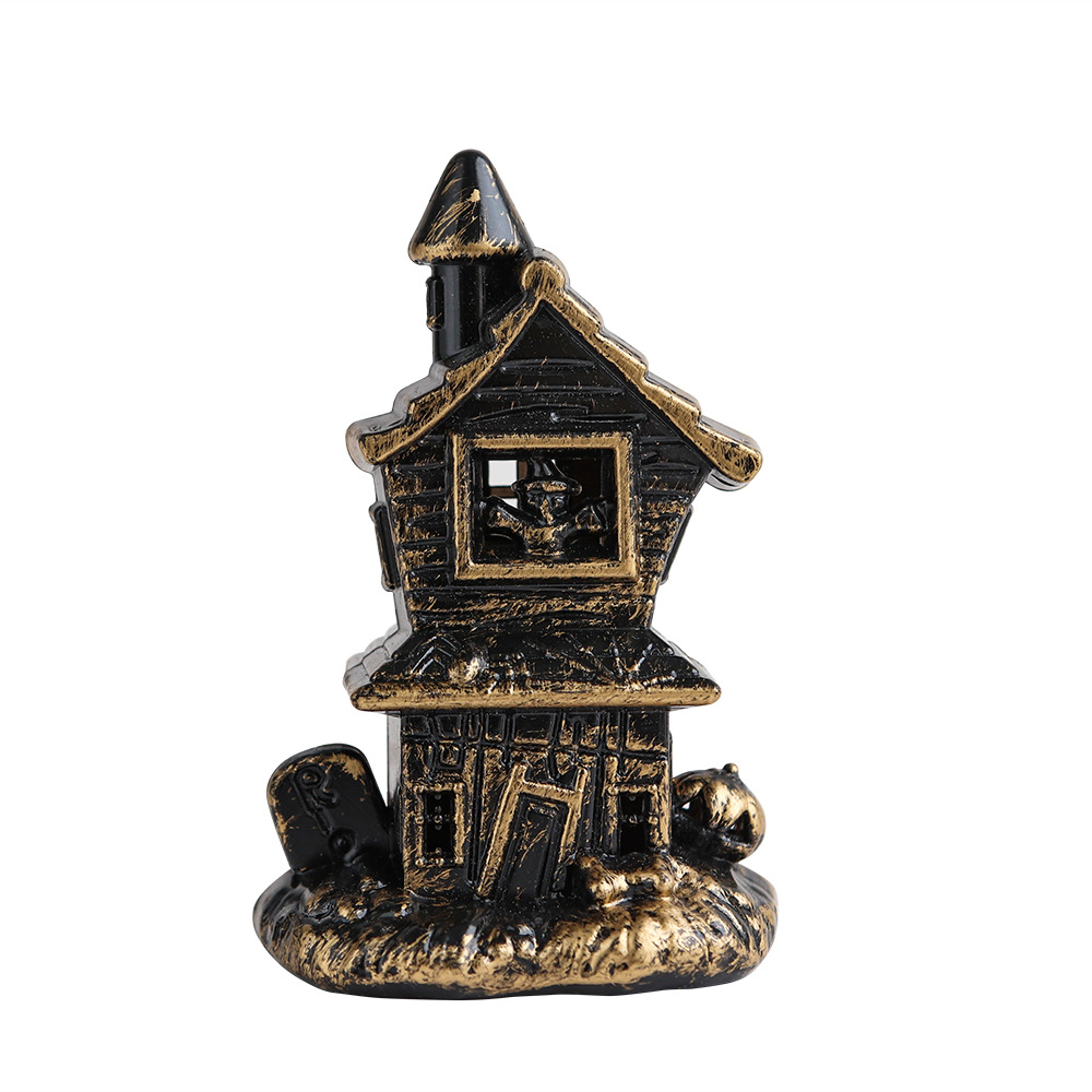 Nueva casa embrujada lámpara de lápida decoración de Halloween LED lámpara electrónica atmósfera decoración accesorios lámpara de calabaza al por mayor