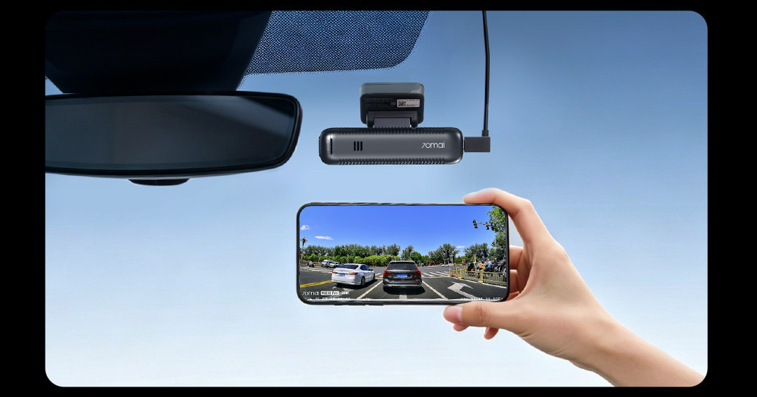 70Mai M800Pro Dash Cam 4K Ultra-Clear Night Vision Front and Rear Dual Recording Parking Monitoring 70Mai Dual Camera