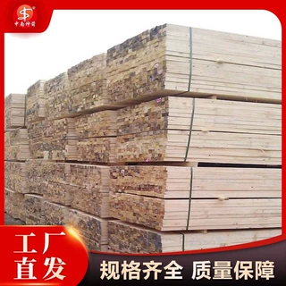 4*8方木 工程工地支模尺寸标准不变形 中南神箭建筑木方厂家批发
