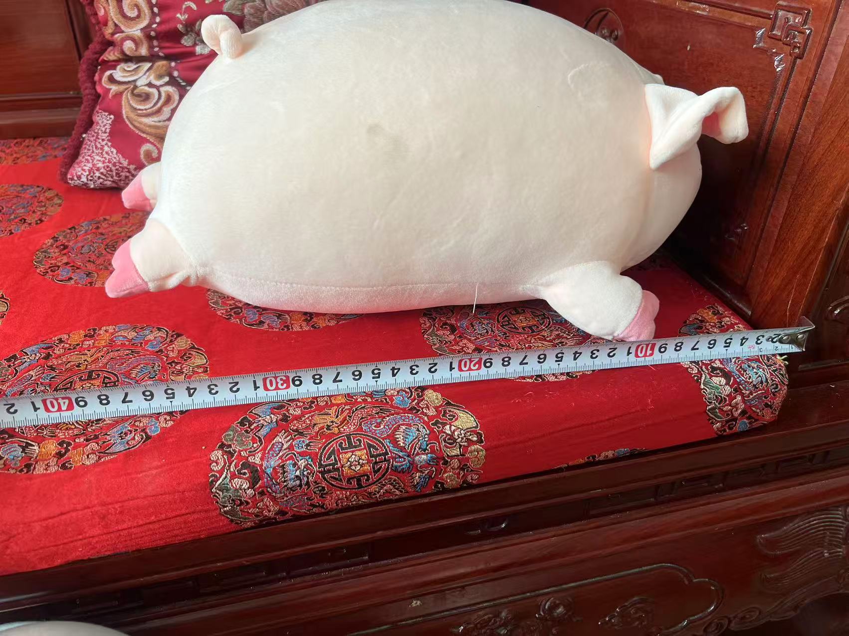 Cute Pig Plush Toy, Lying Pig Doll, Super Soft Pillow for Sleeping on the Bed, Birthday Gift for Men and Women