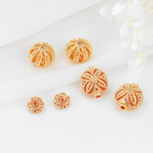 ����14K������DIY�ֹ��Ʒ���ɢ�鱣ɫ����ع��U�ո�y����\��