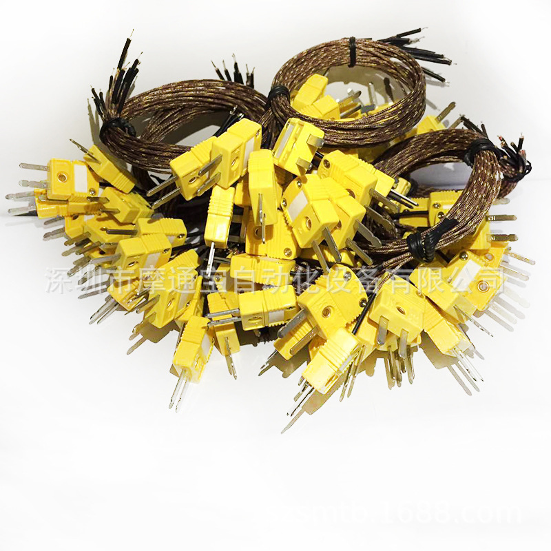 K型热电偶GG-K-30-SLE回流焊波峰焊感温线温度测试线玻璃纤维