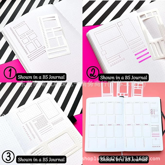 独立站新品Handmade Flexible Record Template 灵活记录模板尺子|undefined