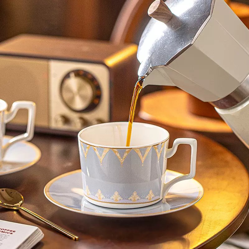 敦煌文创系列景德镇陶瓷餐具定制源头工厂咖啡杯炖盅饺子盘办公杯