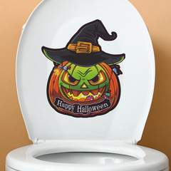 飛梵MG-M075萬聖節個性戴帽南瓜馬桶貼浴室衛生間美化牆貼畫批發
