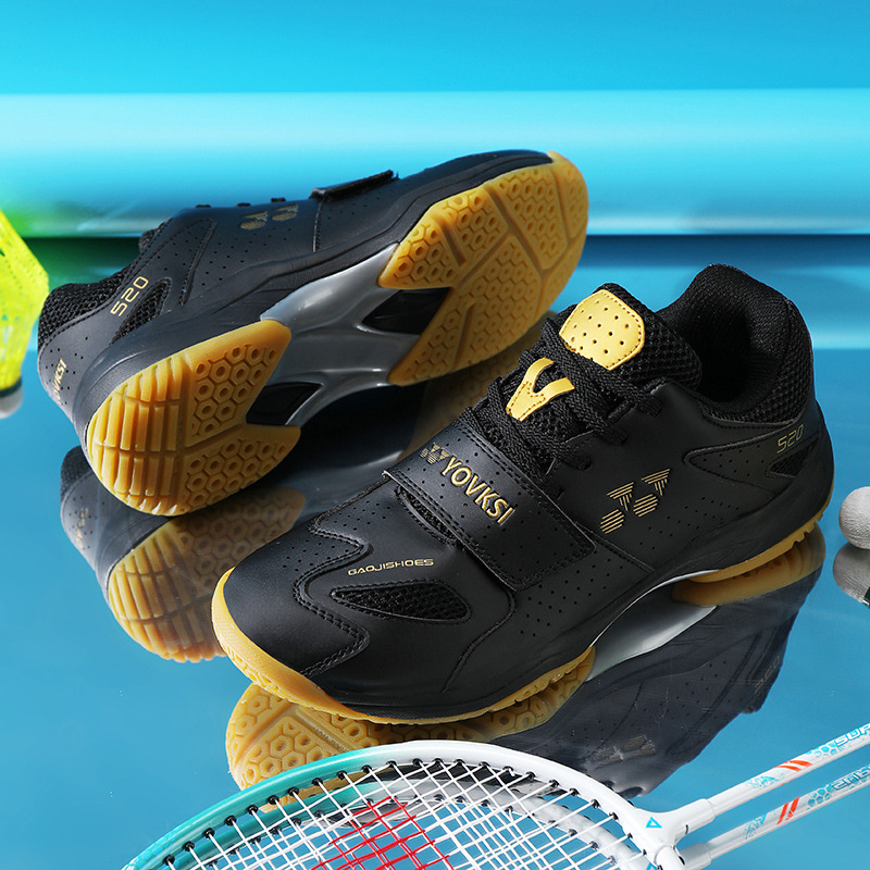 Otoño 2025 nuevos zapatos de bádminton zapatos de entrenamiento de absorción de impactos transpirables competencia profesional pareja zapatos deportivos zapatos casuales